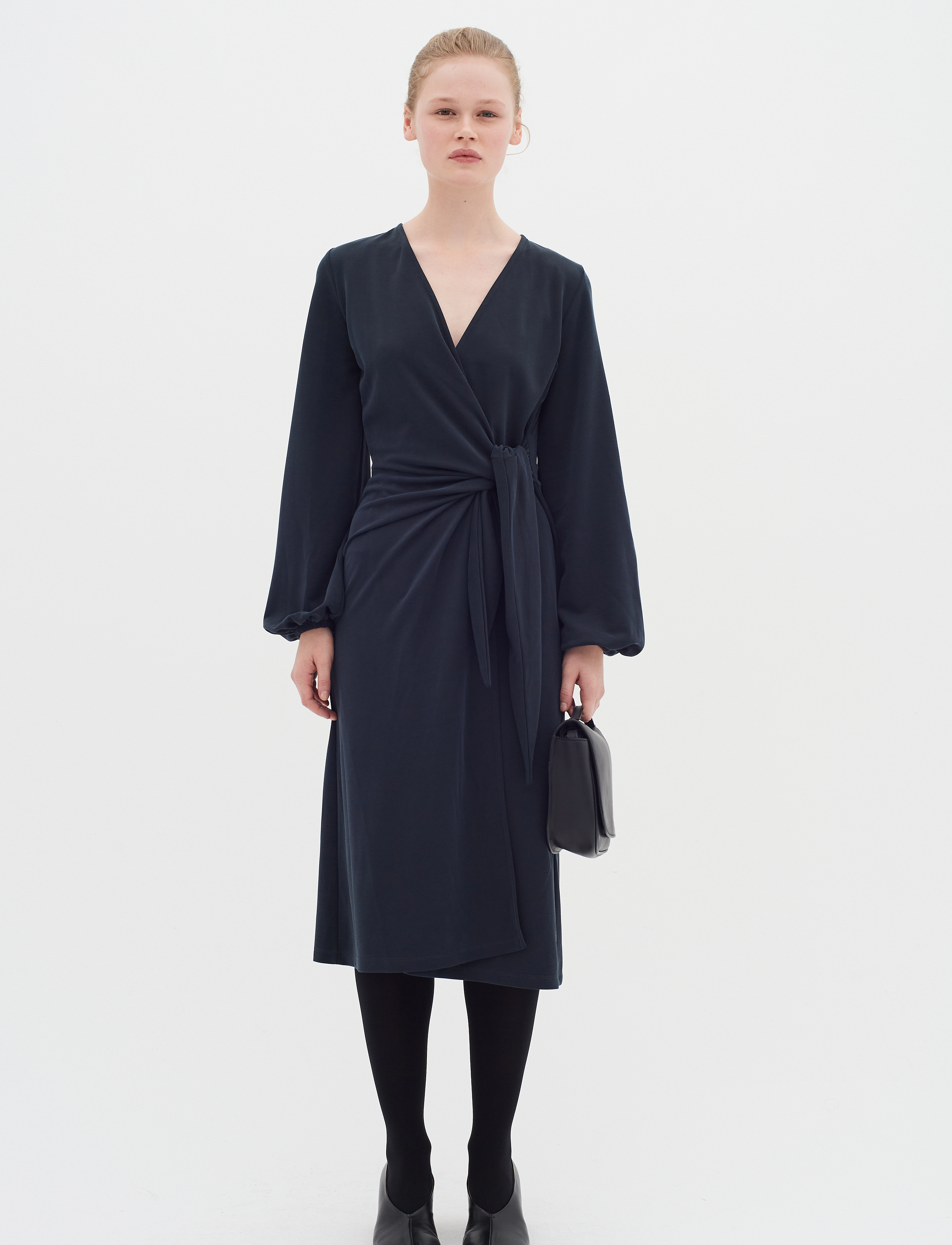 InWear CatjaIW Wrap Dress - Kjoler - BLACK / black