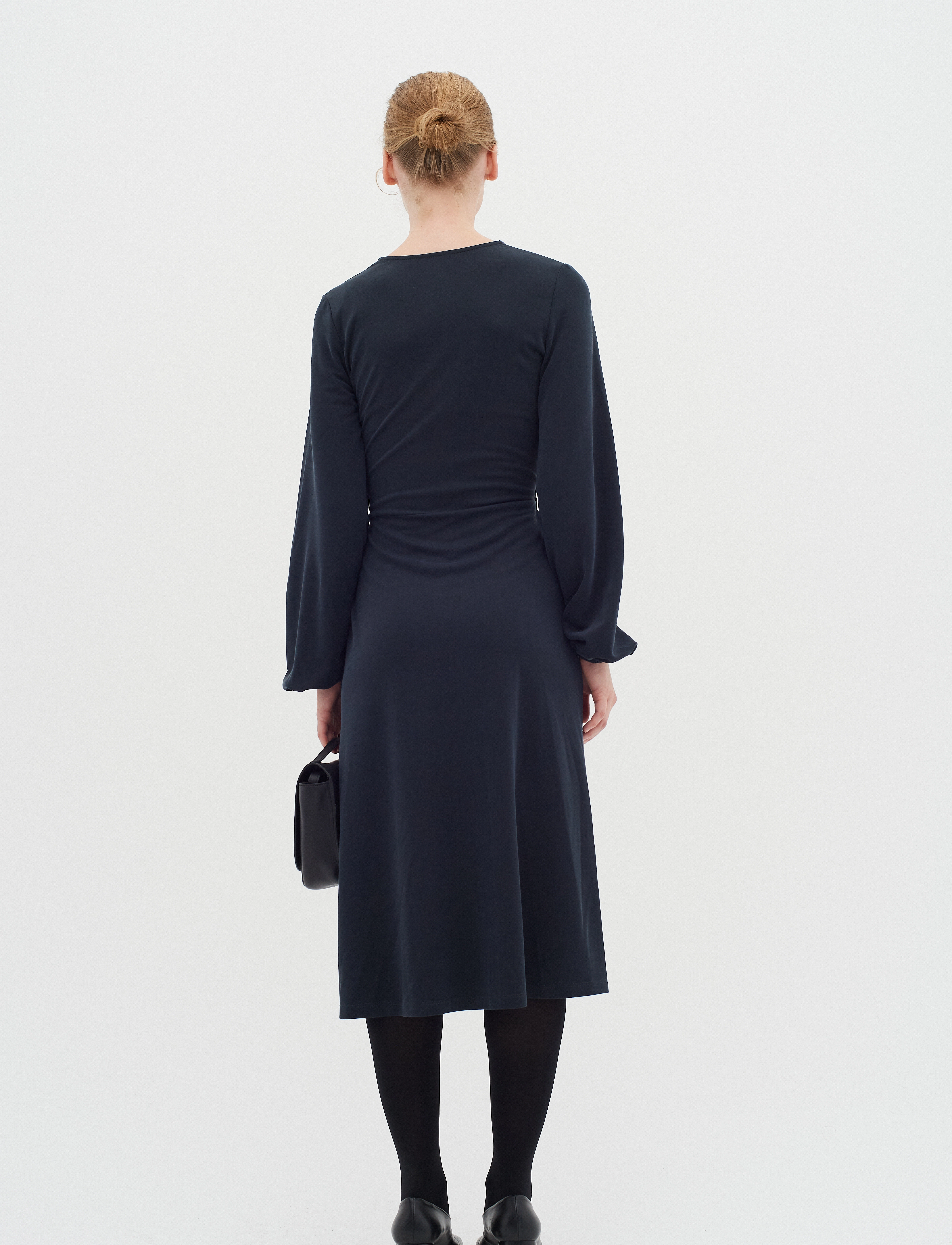 InWear - CatjaIW Wrap Dress - slå-om-kjoler - black - 3