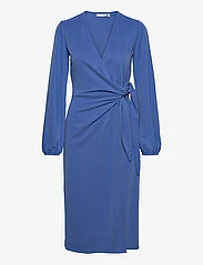 InWear - CatjaIW Wrap Dress - susiaučiamosios suknelės - fall blue - 0