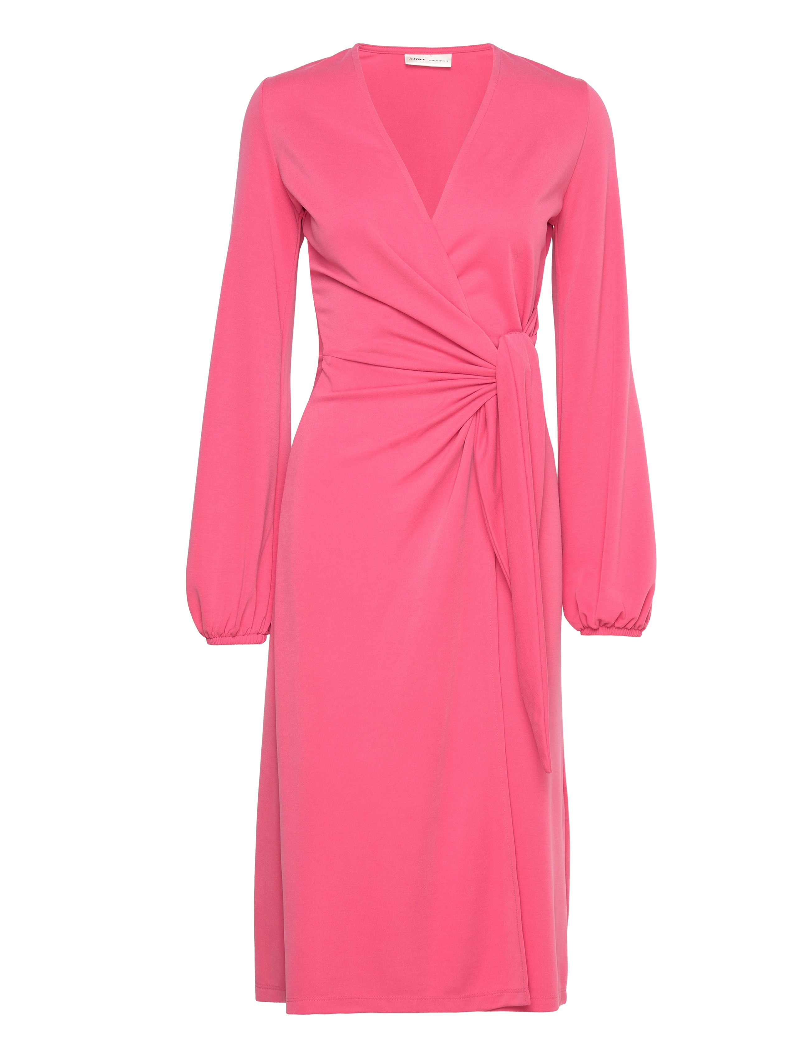 InWear - CatjaIW Wrap Dress - hõlmikkleidid - honeysuckle - 1