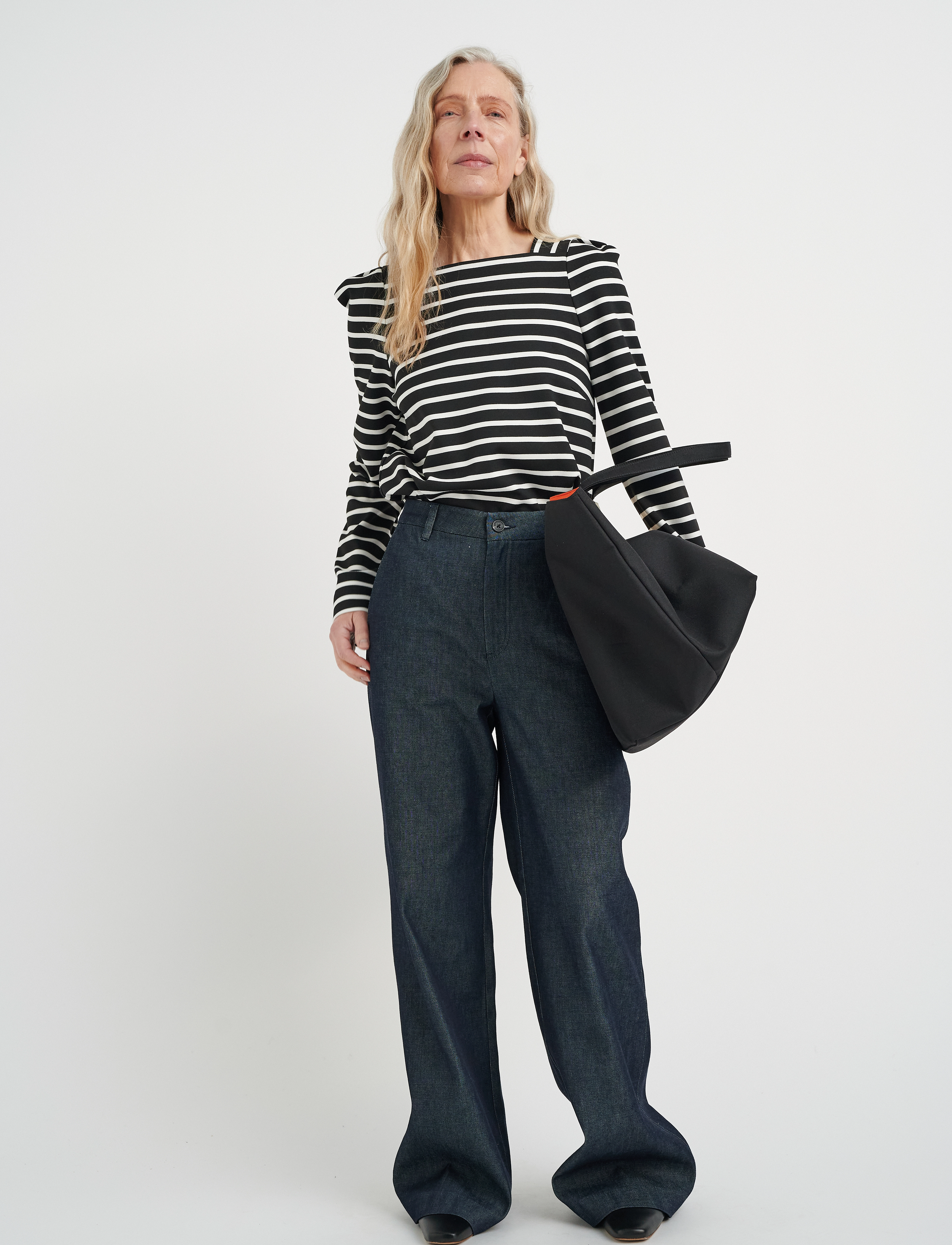 InWear - RubyIW Blouse - black / whisper white - 3