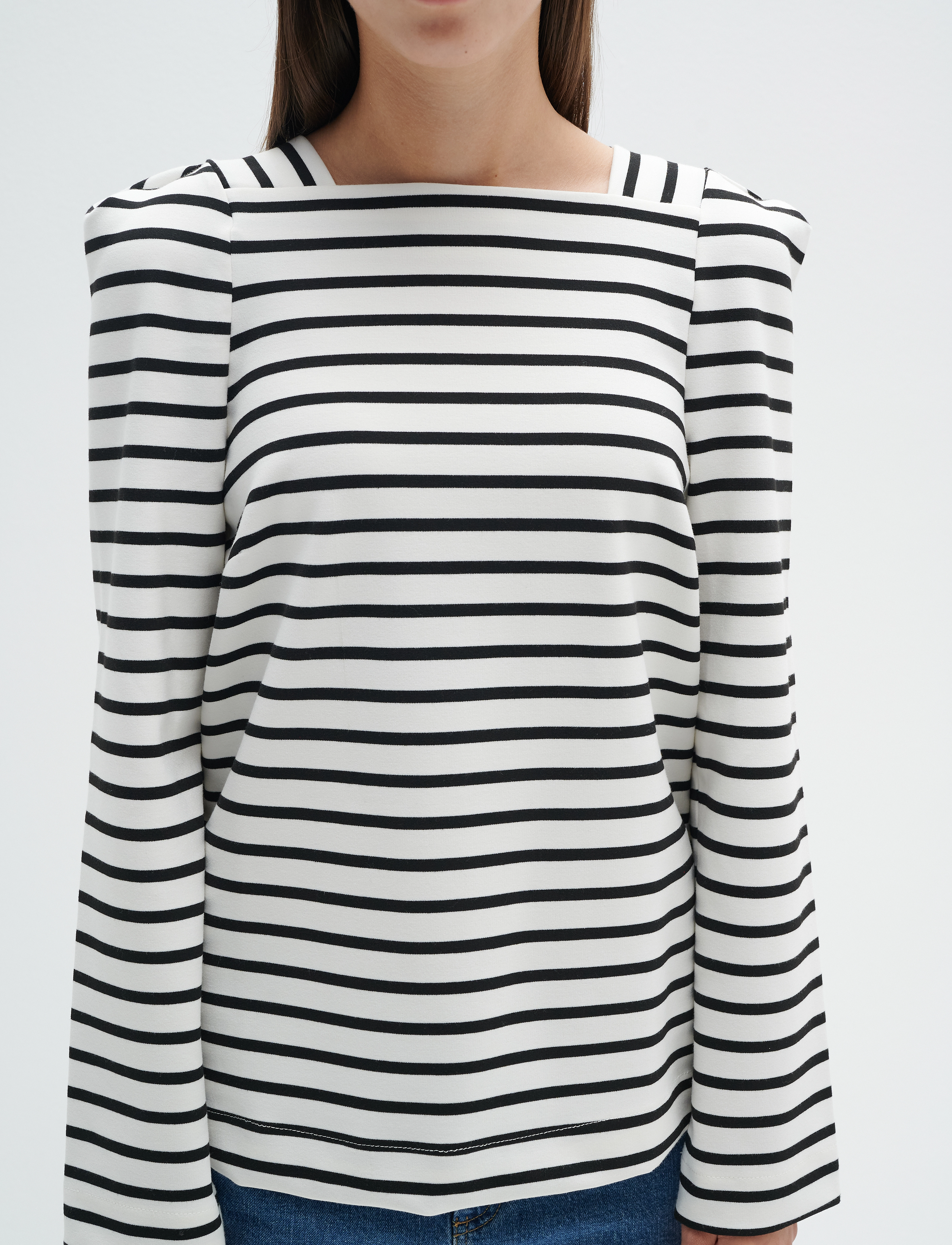 InWear - RubyIW Blouse - whisper white / black - 5