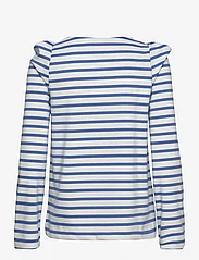 InWear - RubyIW Blouse - t-shirt & tops - whisper white / blue - 1
