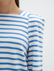 InWear - RubyIW Blouse - t-shirts & topper - whisper white / blue - 5