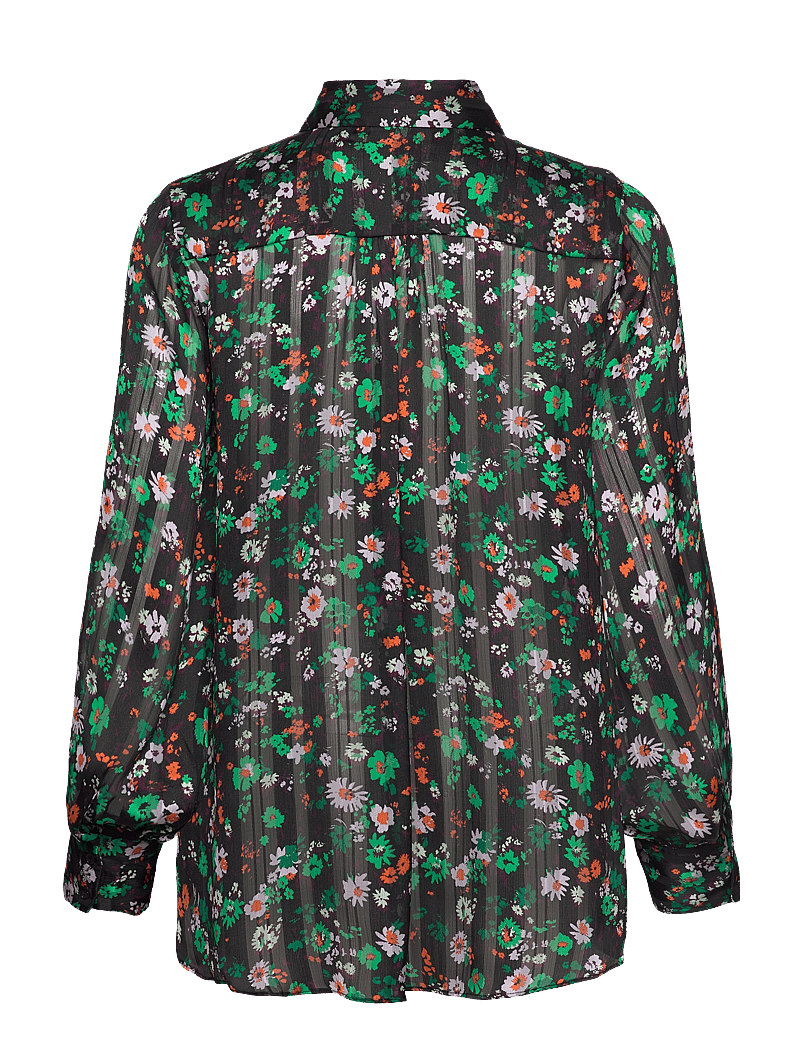 InWear - SeciaIW Shirt - langærmede skjorter - green multicolour flower - 2