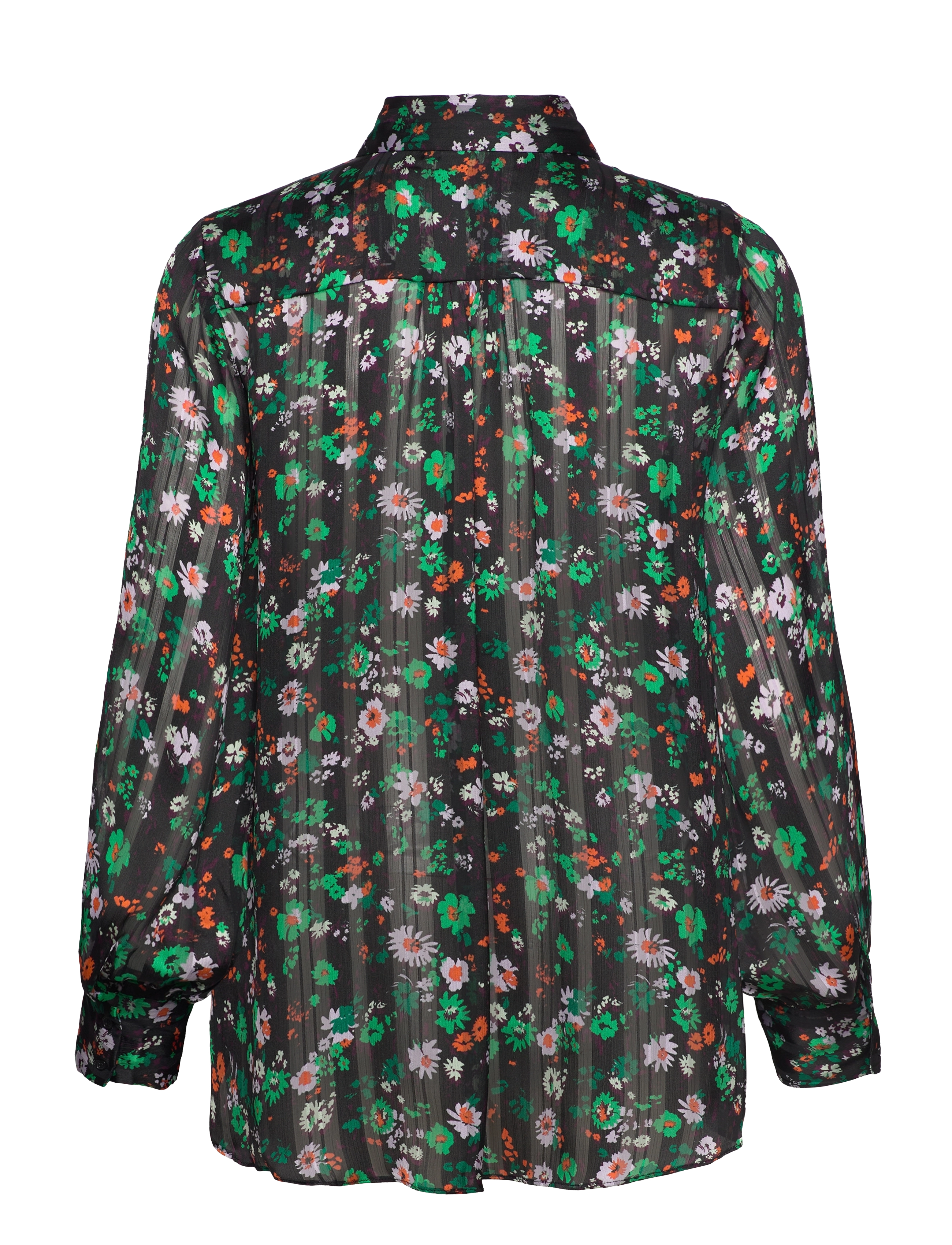InWear - SeciaIW Shirt - langärmlige hemden - green multicolour flower - 2