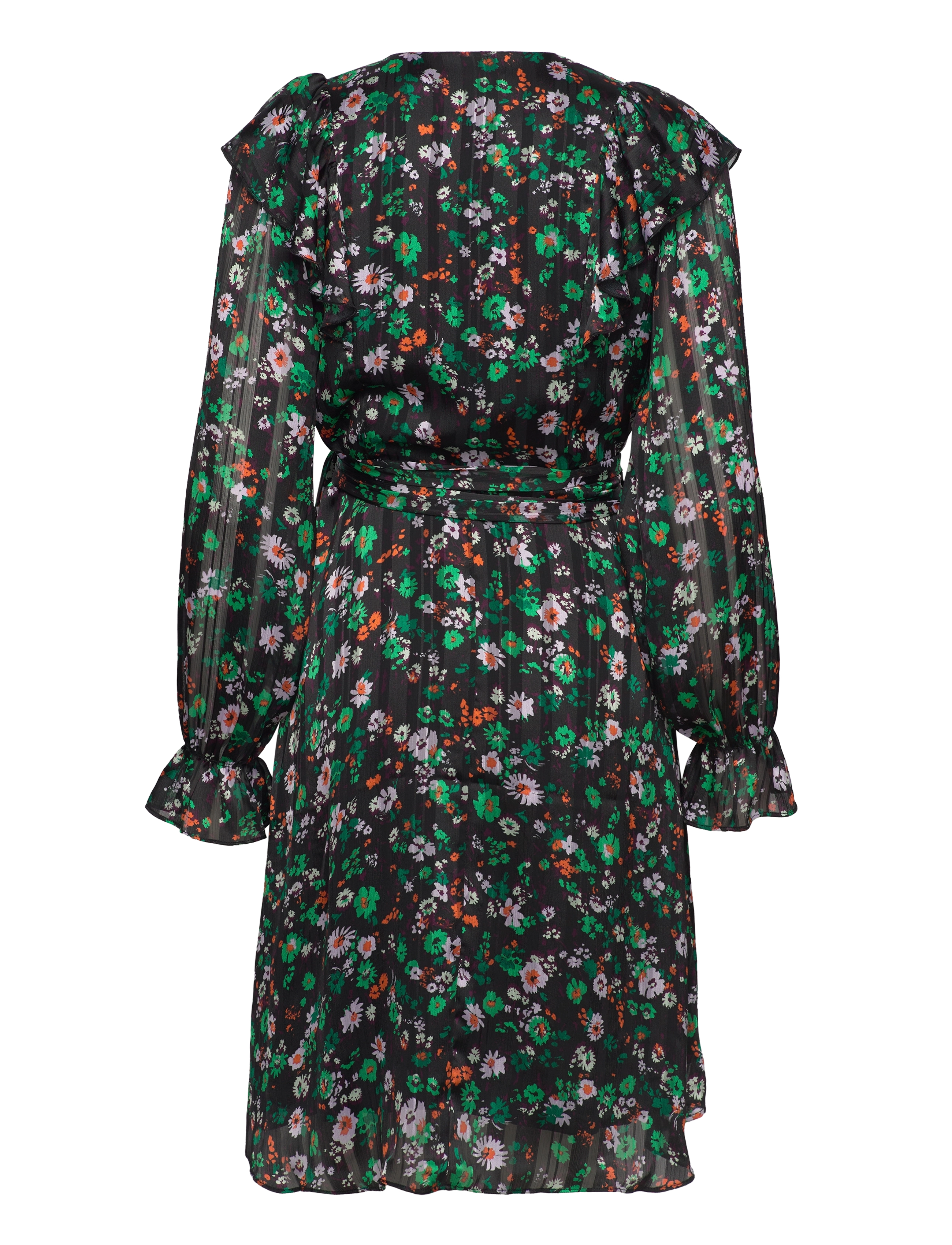 InWear - SeciaIW Wrap Dress - green multicolour flower - 2