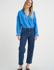 InWear - SharlaIW Blouse - long-sleeved blouses - fall blue - 3
