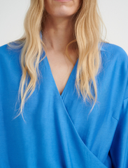 InWear - SharlaIW Blouse - long-sleeved blouses - fall blue - 5