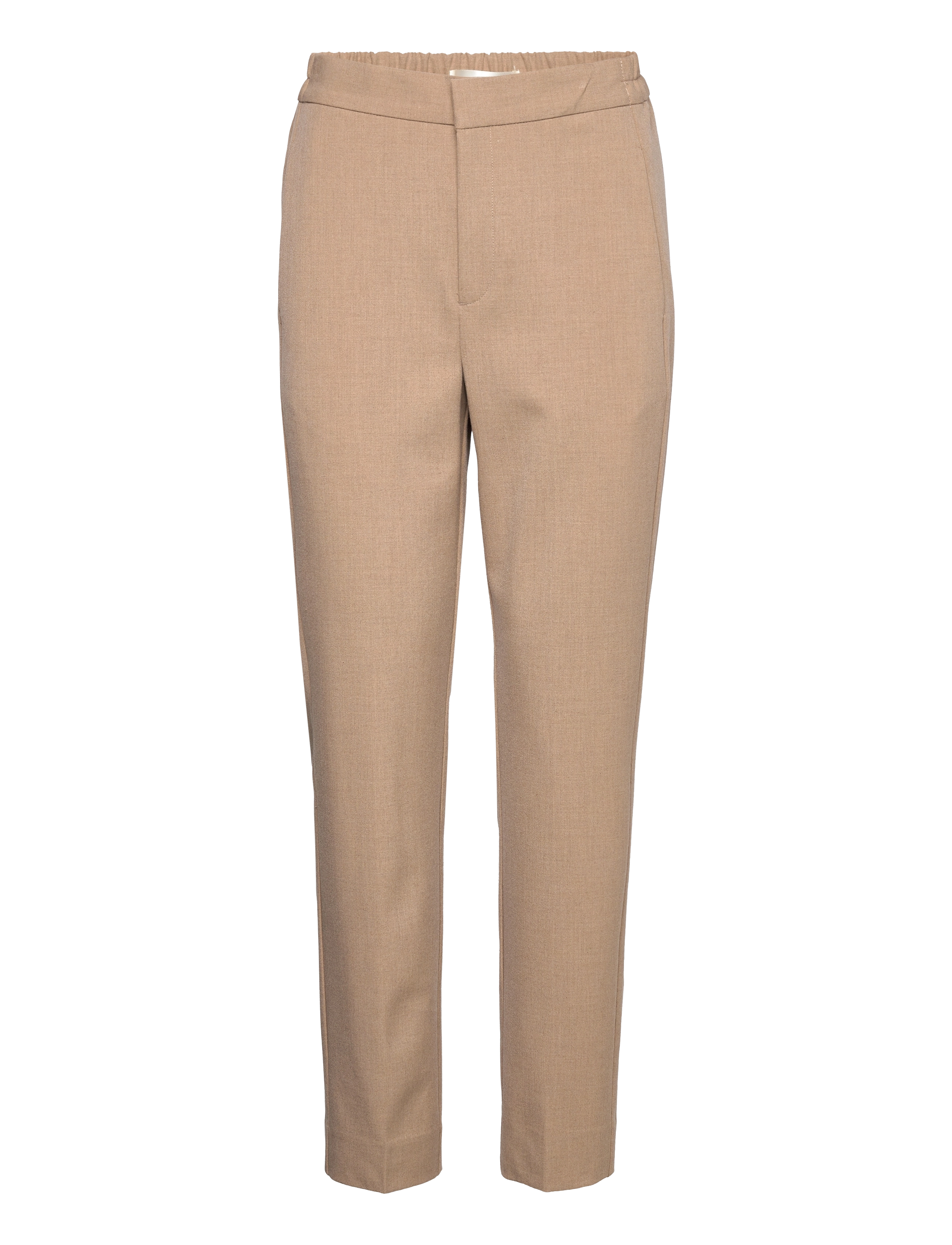 InWear - NakitaIW Flat Pant - festtøj til outletpriser - oatmeal melange - 1