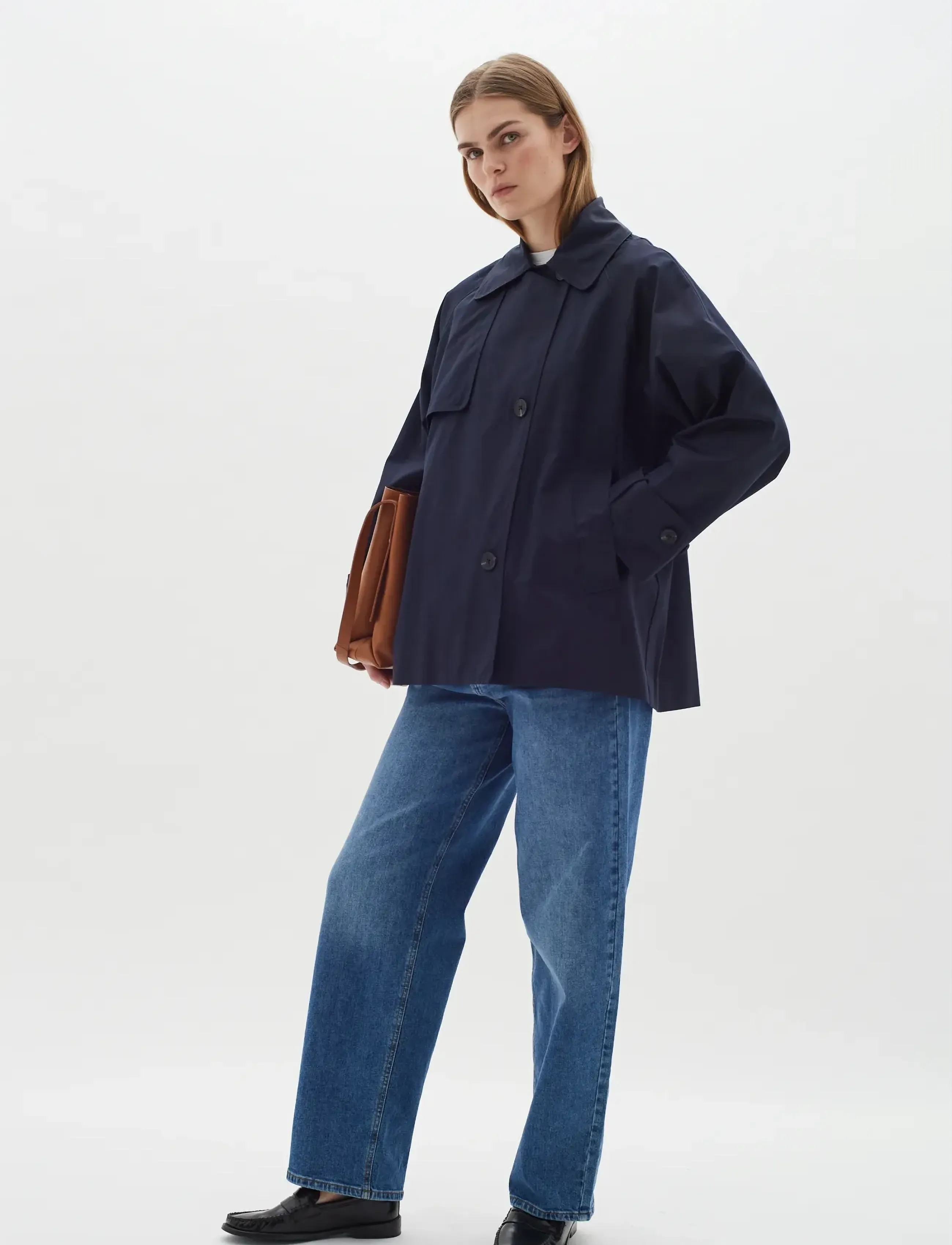 InWear - MINONAIW JACKET - vihmamantlid - marine blue - 3