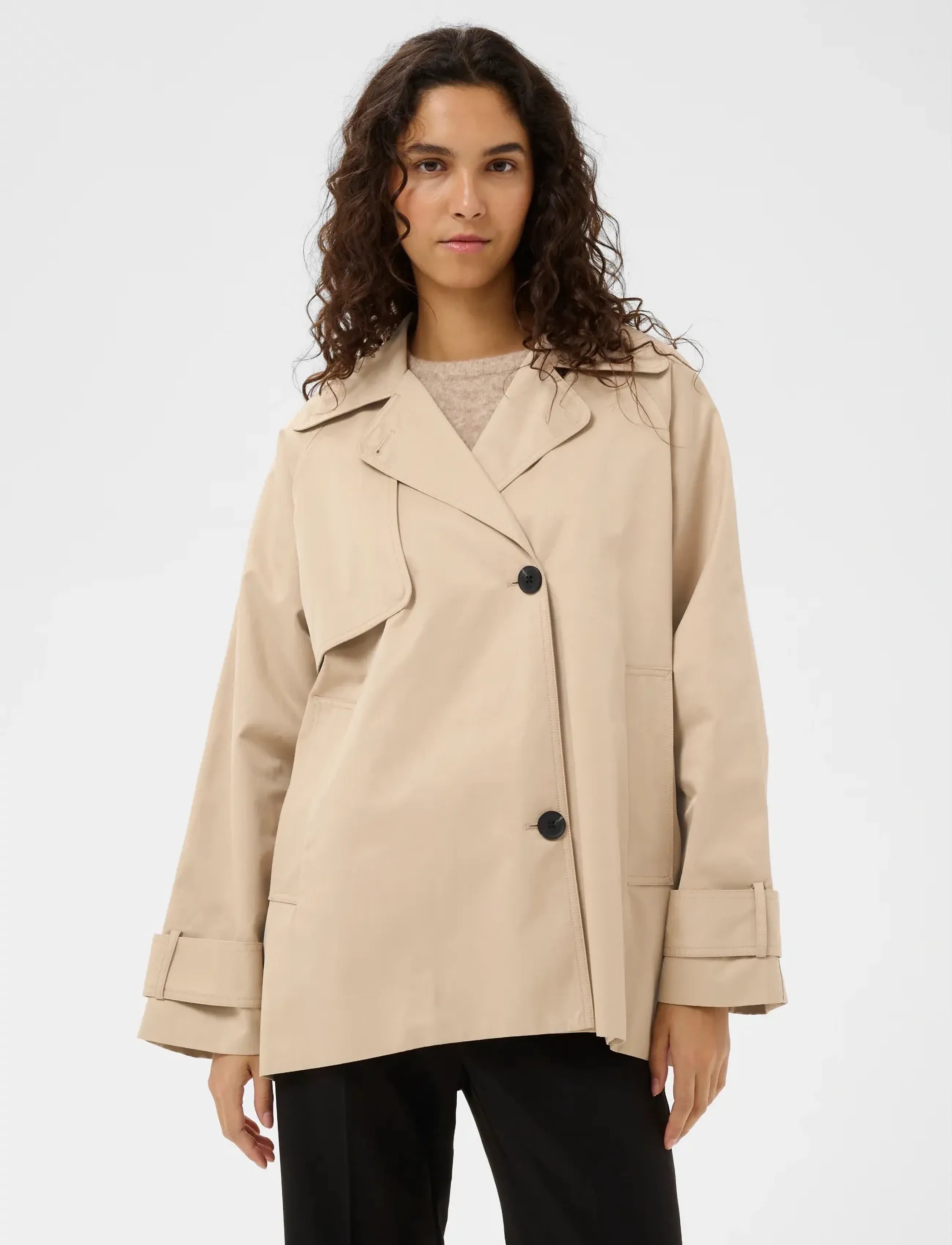 InWear Minonaiw Jacket, 46, Coats, Beige - Trench Frauen