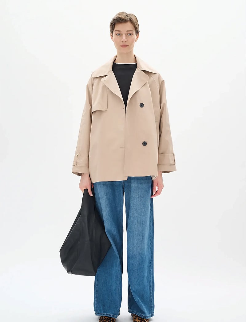 InWear - MinonaIW Jacket - tunna kappor - sandstone - 3