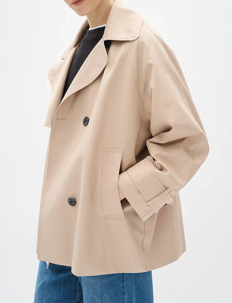 InWear - MinonaIW Jacket - tunna kappor - sandstone - 5