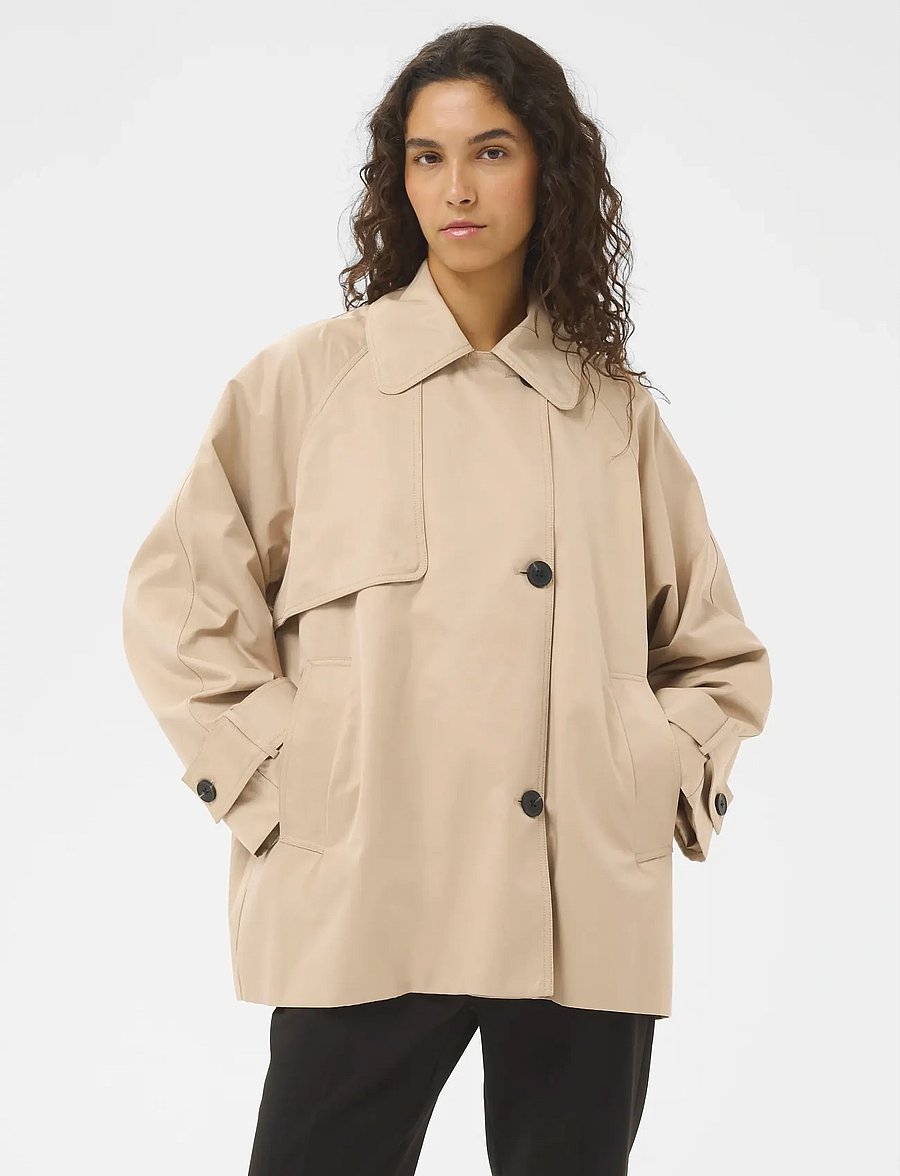 InWear - MINONAIW JACKET - tunna kappor - sandstone - 5