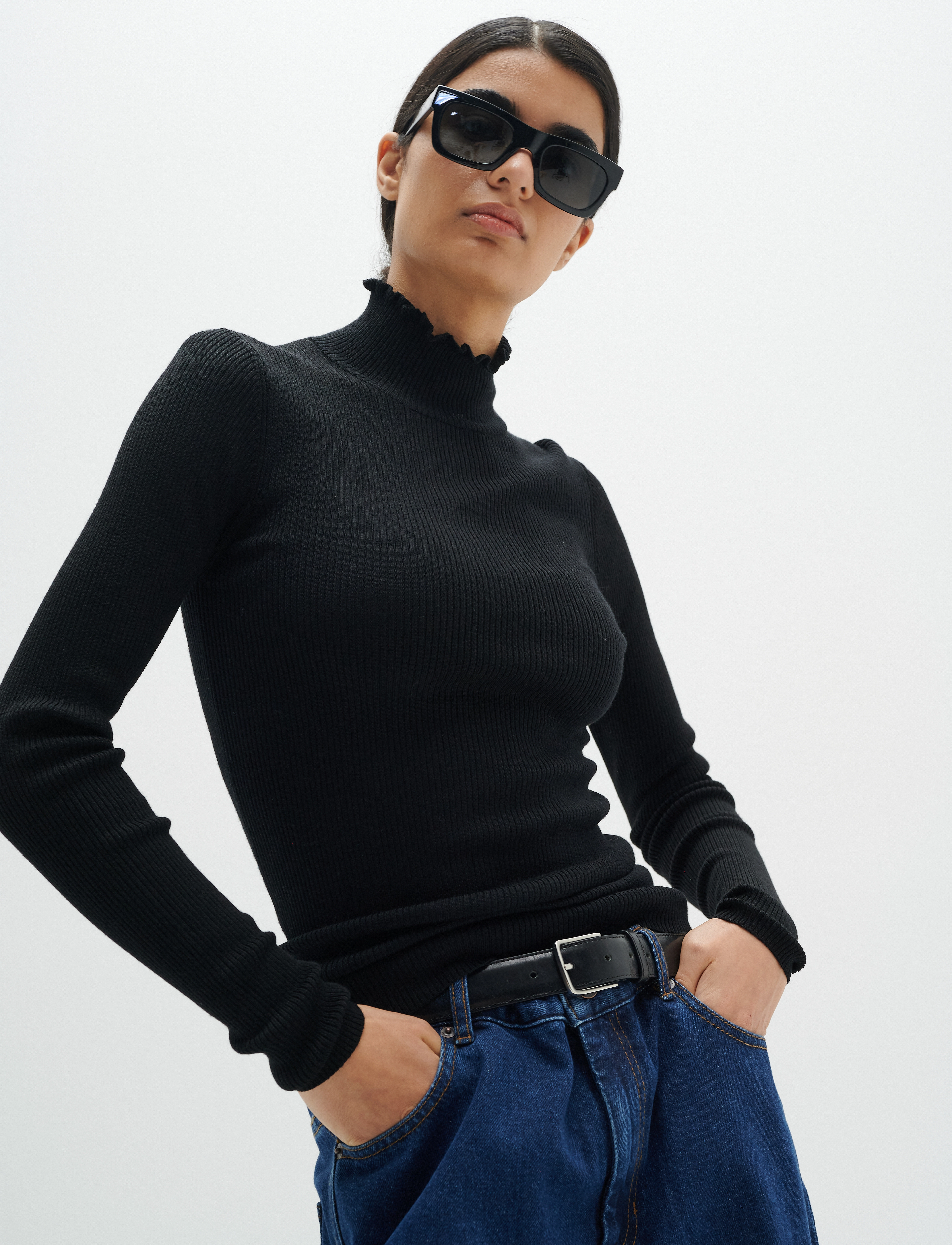 InWear - MoniaIW Rib Pullover - black - 2