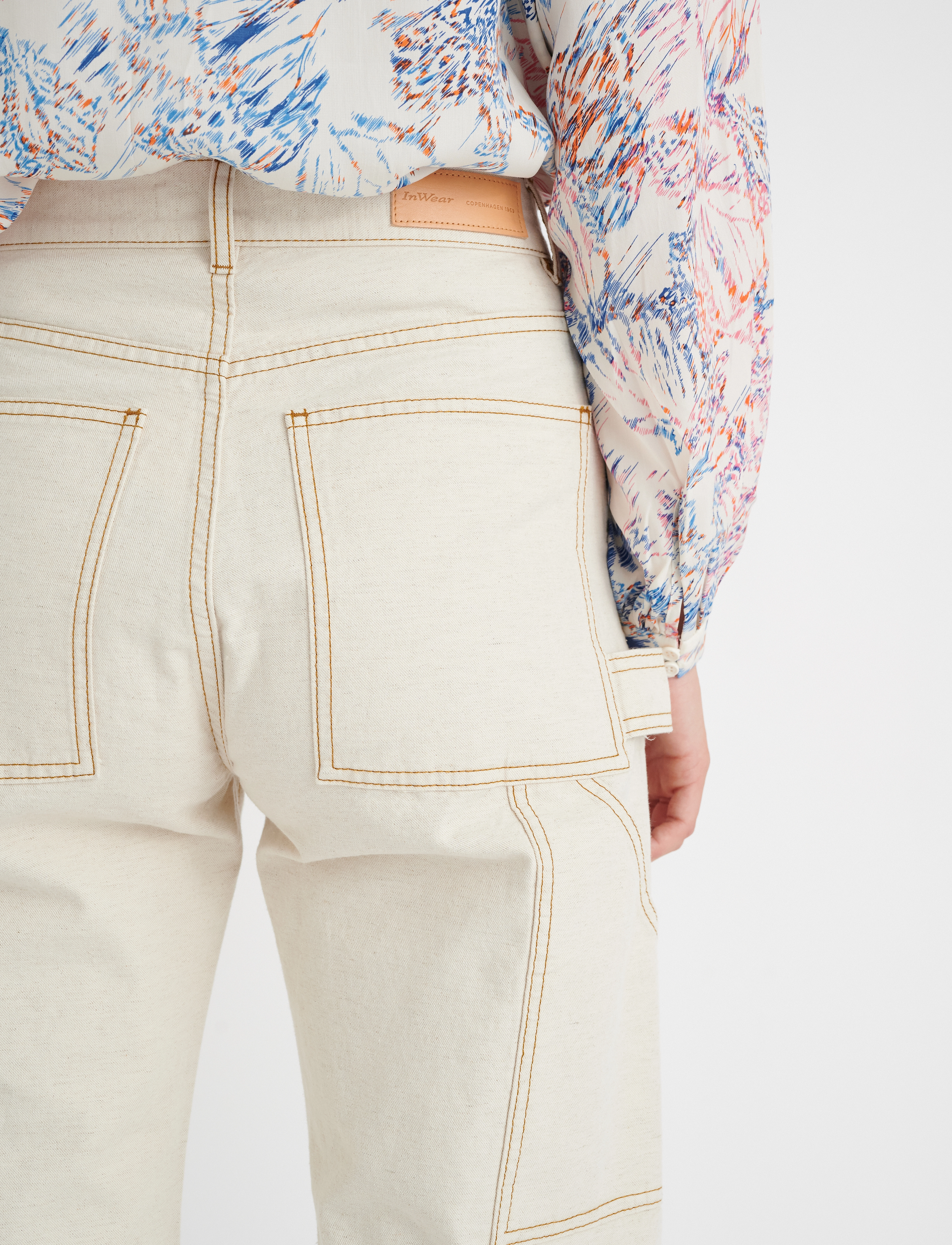 InWear - AnsonIW Cargo Jeans - cargobukser - nature linen - 5