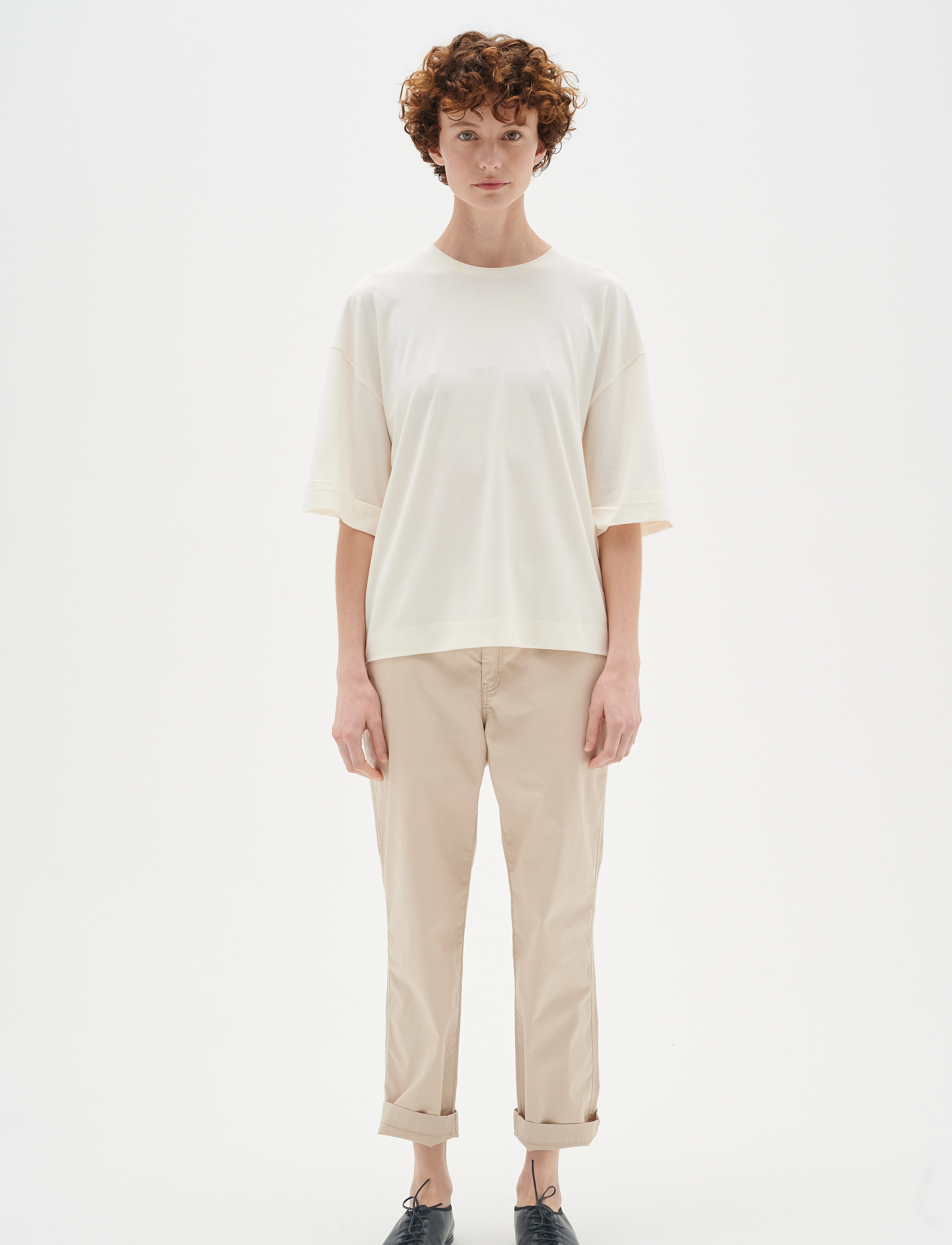 InWear AnnaleeIW Nolona Pants - Chinos - CEMENT / beige