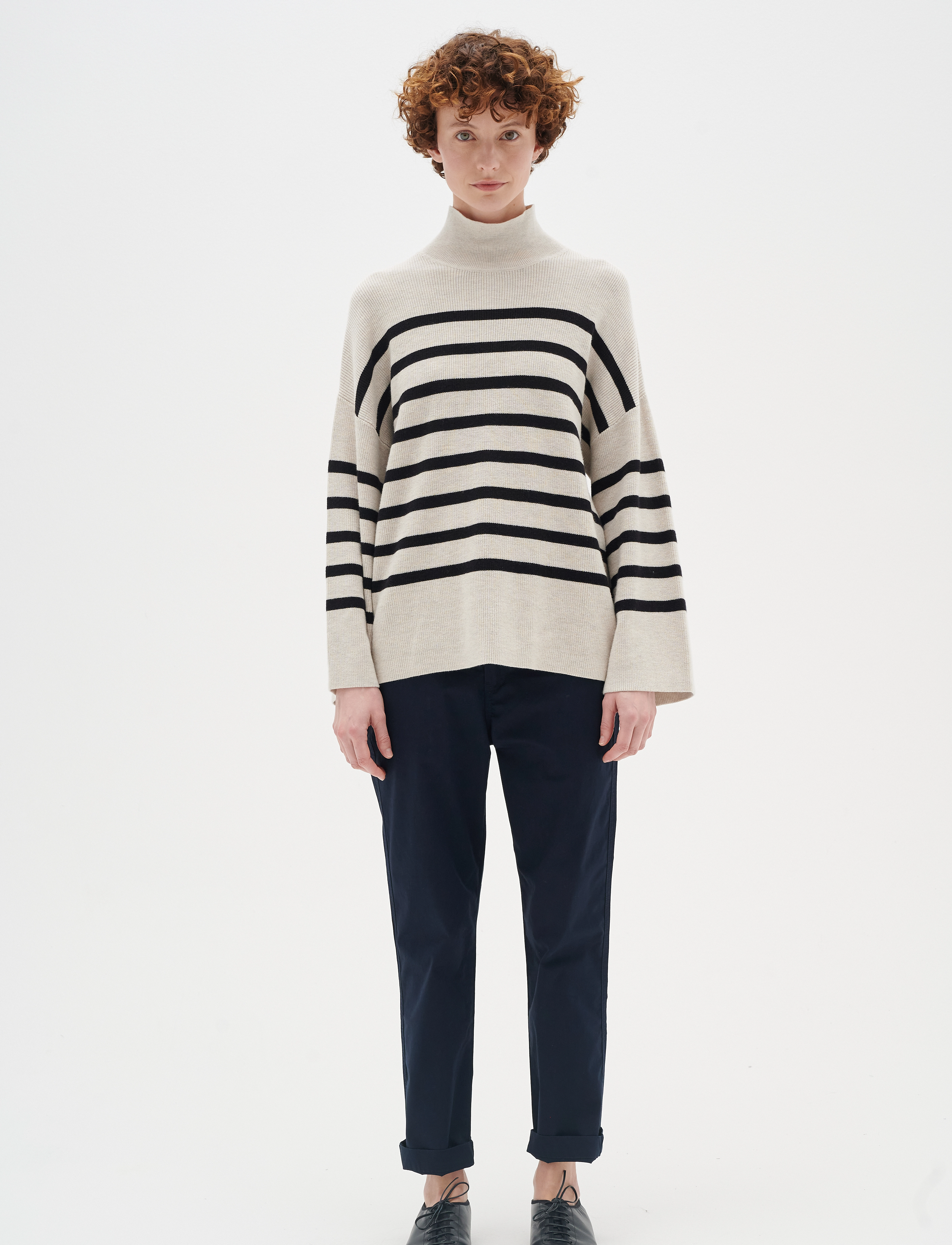 InWear AnnaleeIW Nolona Pants - Chinos - MARINE BLUE / navy