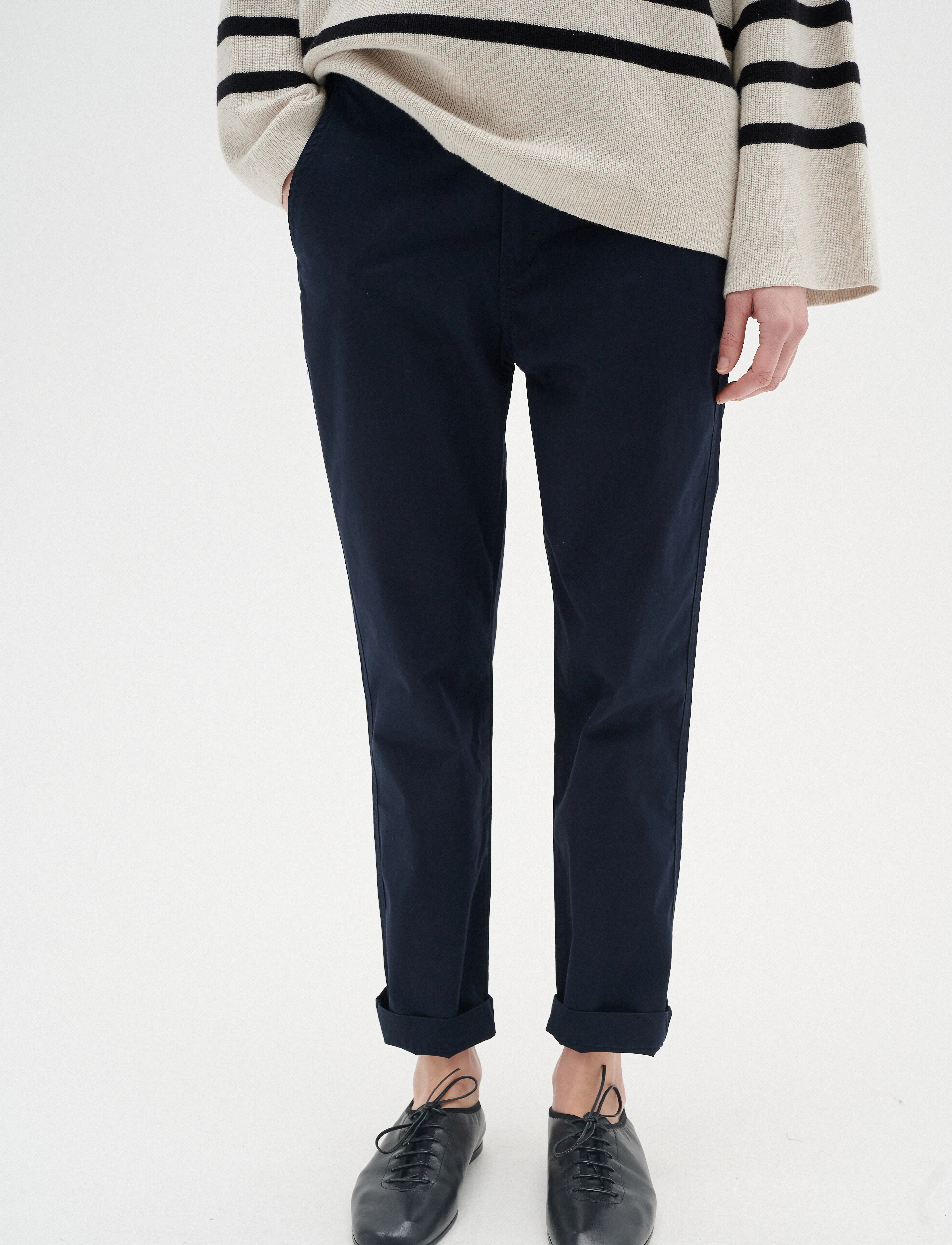 InWear - AnnaleeIW Nolona Pants - chinos - marine blue - 5