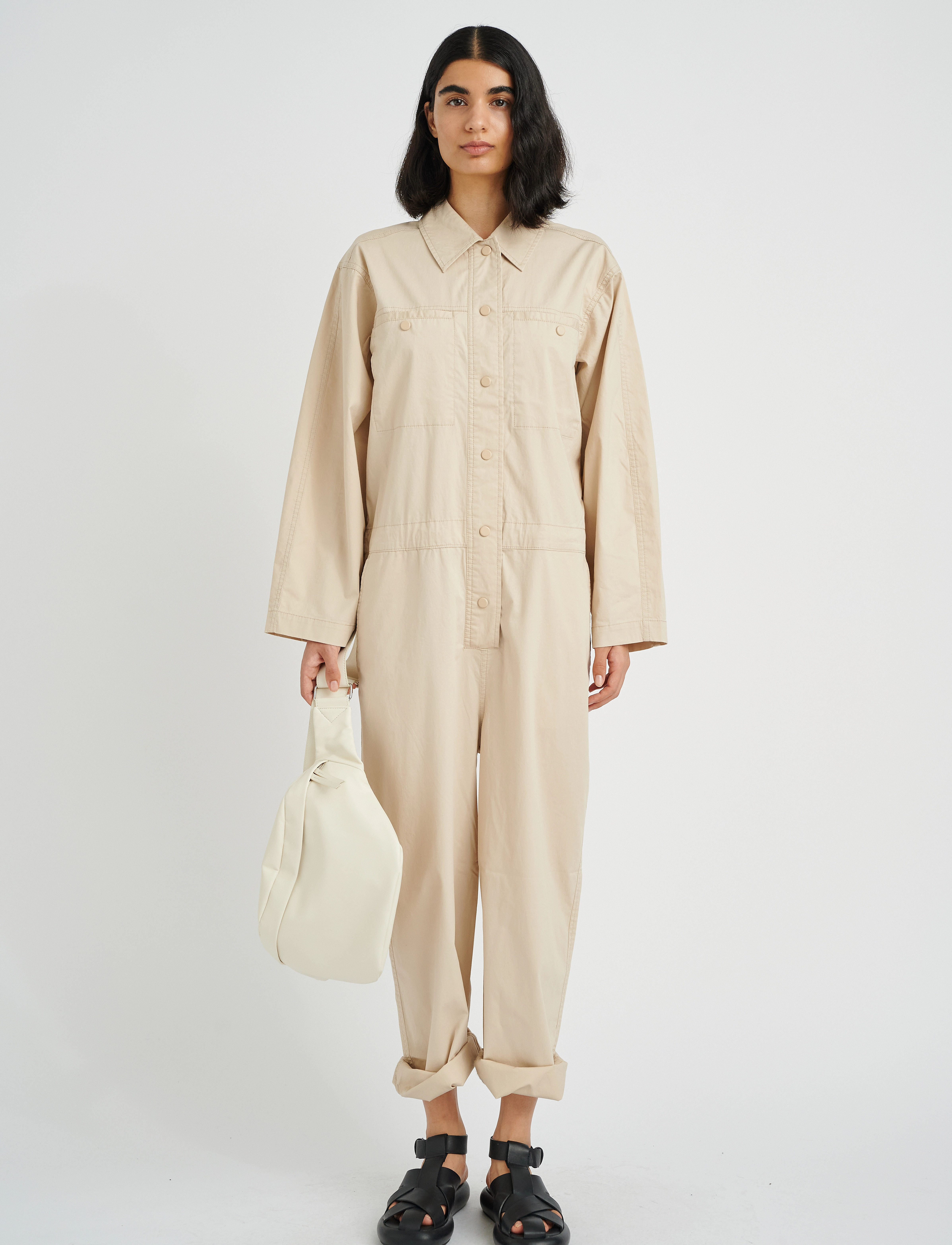 InWear - AnnaleeIW Jumpsuit - modes tendences - cement - 3
