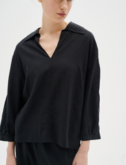 InWear - AmosIW Blouse - long-sleeved blouses - black - 2