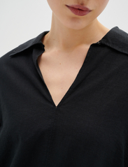InWear - AmosIW Blouse - long-sleeved blouses - black - 5