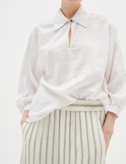 InWear - AmosIW Blouse - long-sleeved blouses - pure white - 2