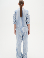 InWear - AmosIW Kiko Shirt - langærmede skjorter - blue stripes - 4