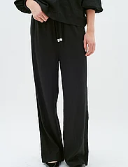 InWear - AmosIW Pants - linen trousers - black - 2
