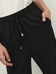 InWear - AmosIW Pants - linen trousers - black - 6