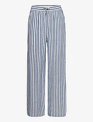 InWear - AmosIW Pants - hørbukser - blue stripes - 0