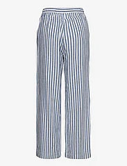 InWear - AmosIW Pants - linnebyxor - blue stripes - 1