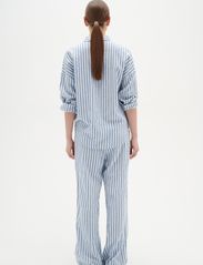 InWear - AmosIW Pants - pellavahousut - blue stripes - 4