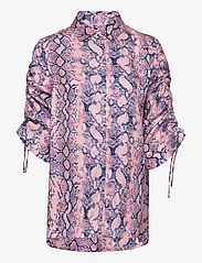 InWear - DwynIW Shirt - long-sleeved shirts - pink oversized snake - 0