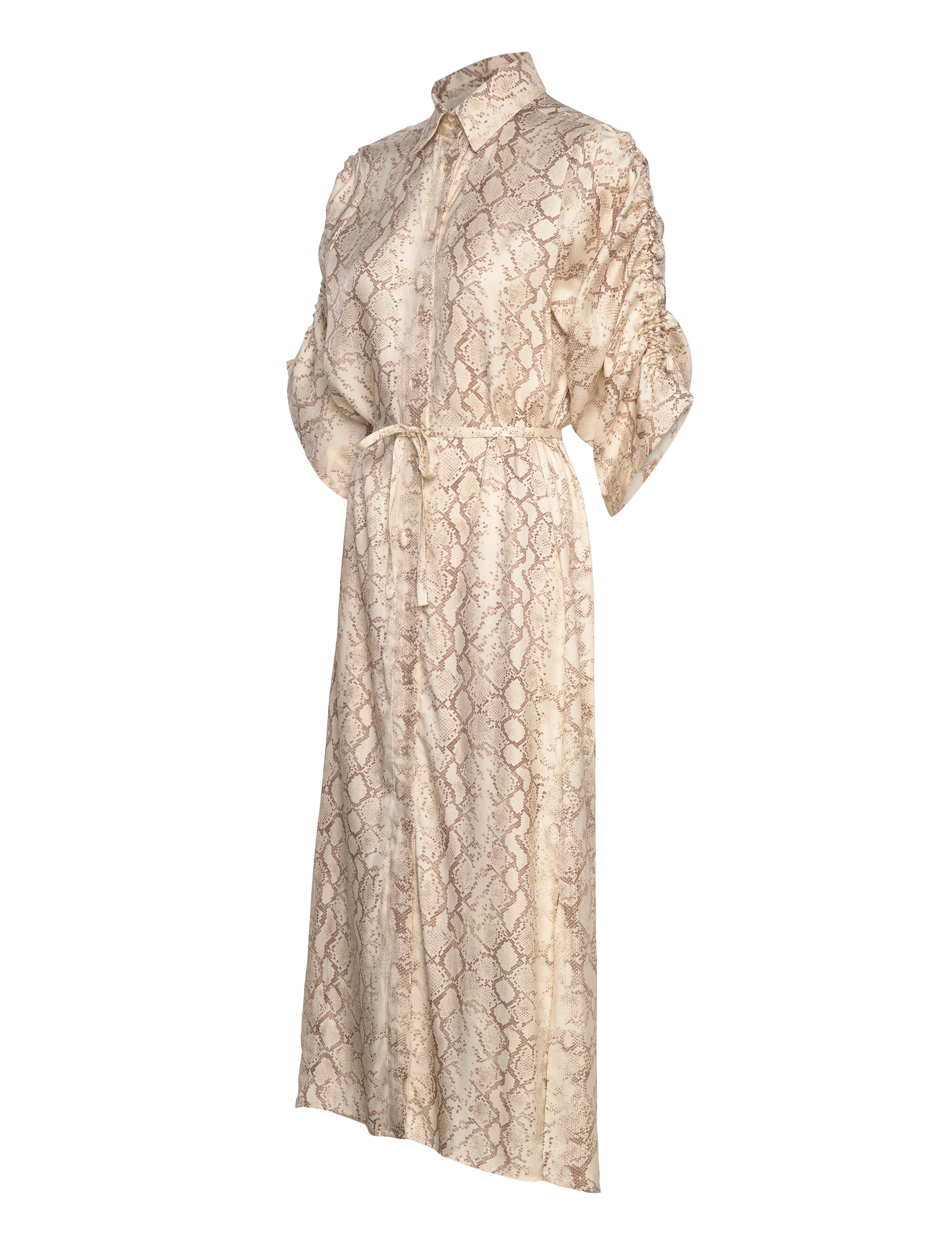 InWear - DwynIW Dress - shirt dresses - neutral oversized snake - 4