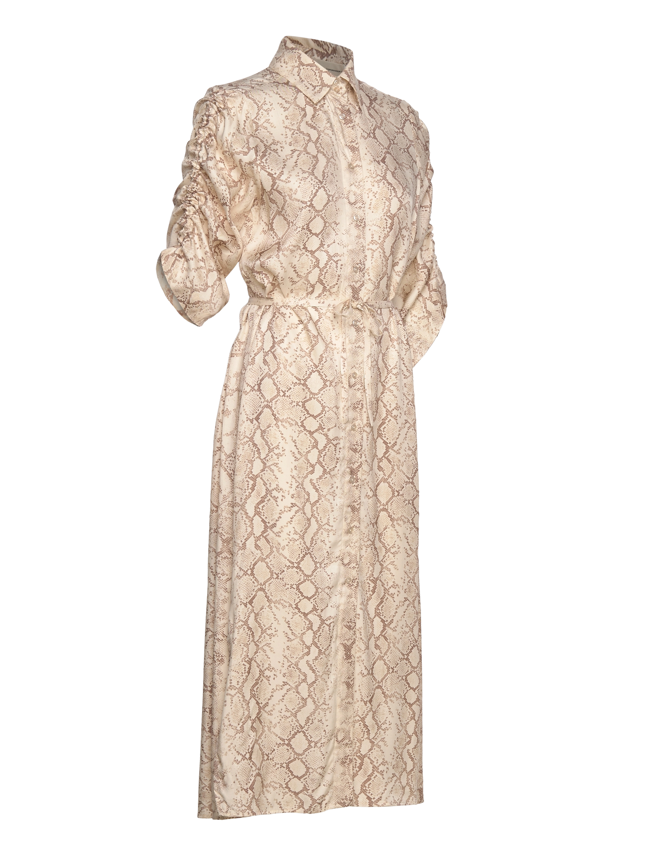 InWear - DwynIW Dress - shirt dresses - neutral oversized snake - 5