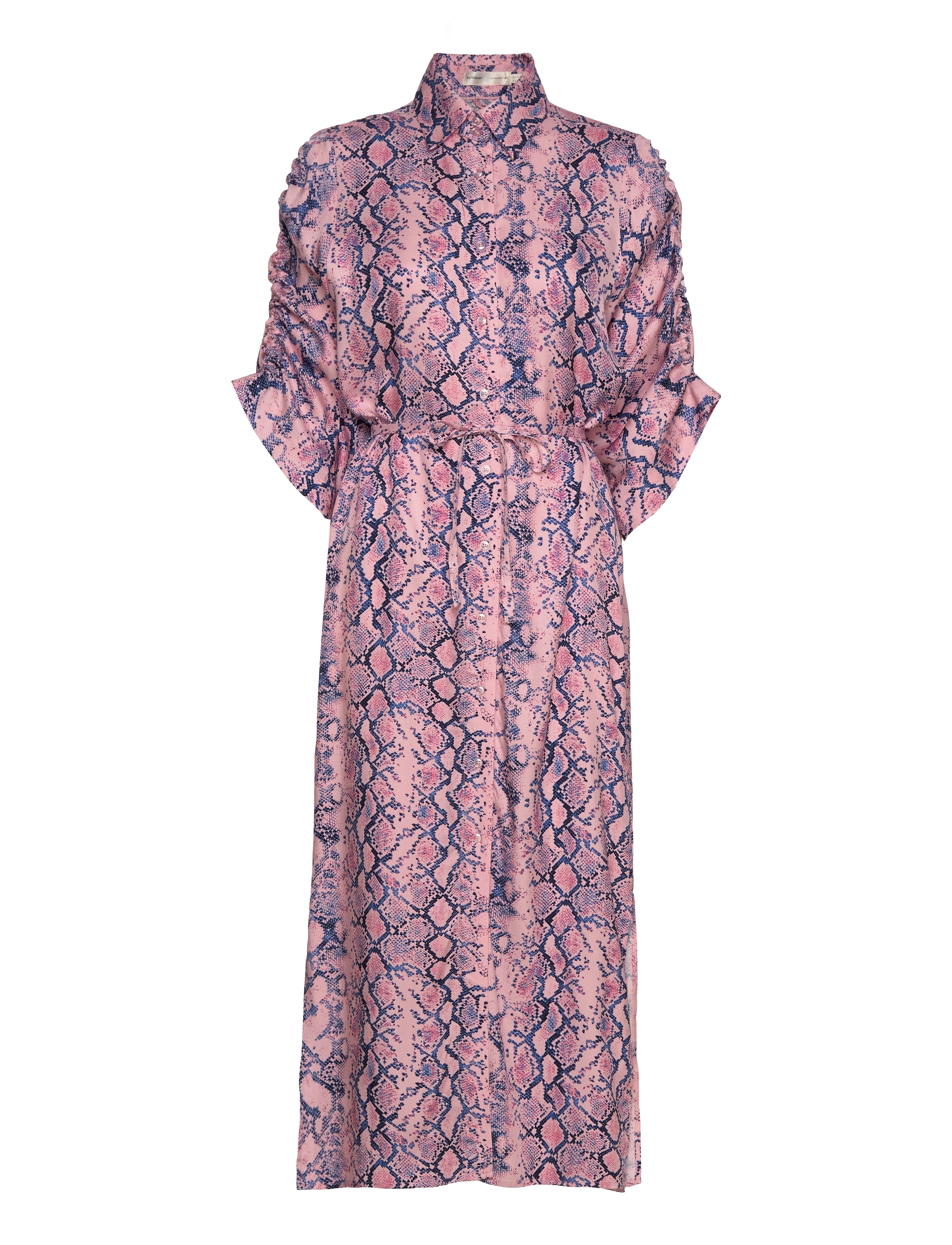 InWear DwynIW Dress - Riided - PINK OVERSIZED SNAKE / purple