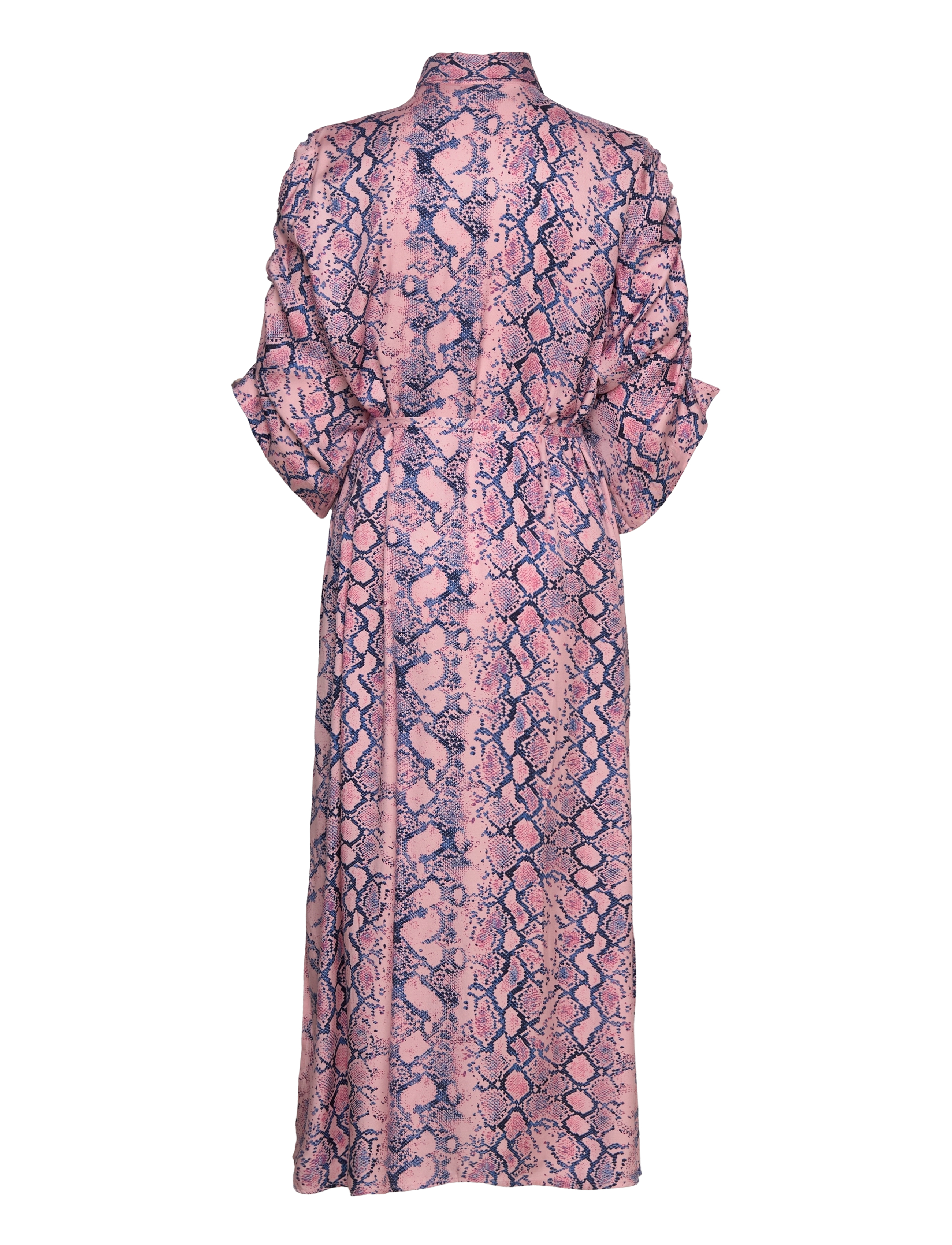 InWear - DwynIW Dress - skjortekjoler - pink oversized snake - 2