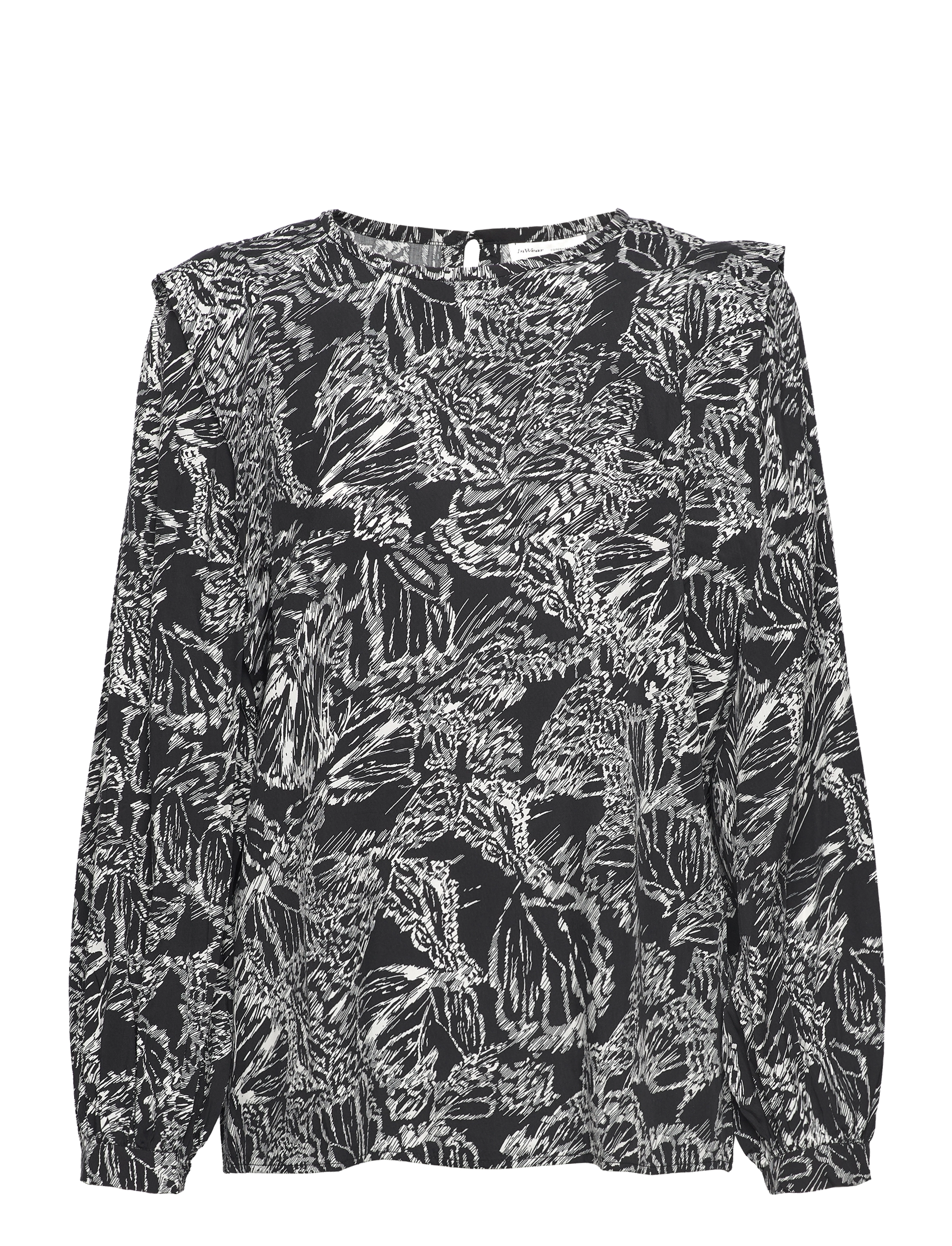 INWEAR Damaraiw Bluse Schwarz - 36 - Damen