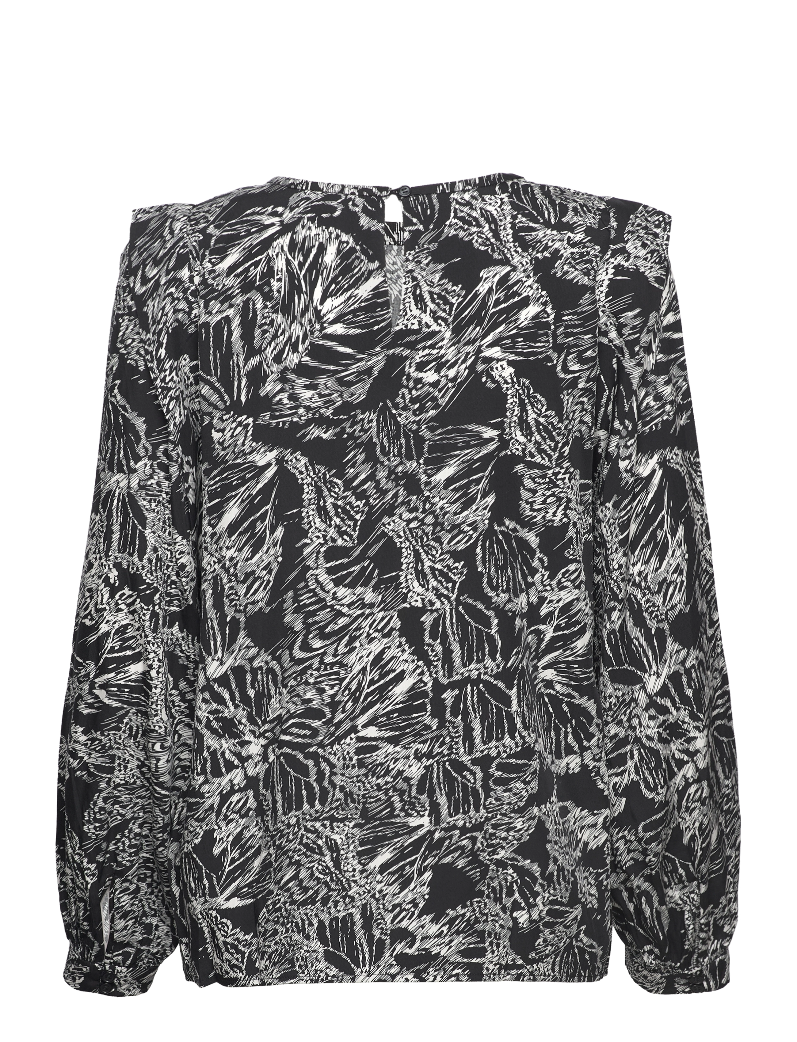 InWear - DamaraIW Blouse - long sleeved blouses - graphic abstract butterfly - 2