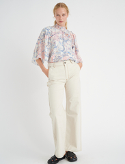 InWear - DamaraIW Smock Blouse - blouses korte mouwen - multi abstract butterfly - 3