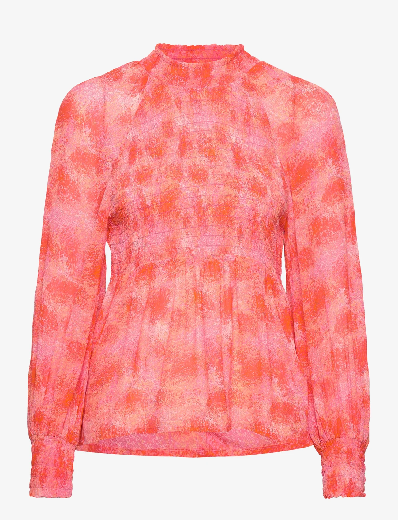 InWear - DavilaIW Blouse - langærmede bluser - pink dancing wall - 0