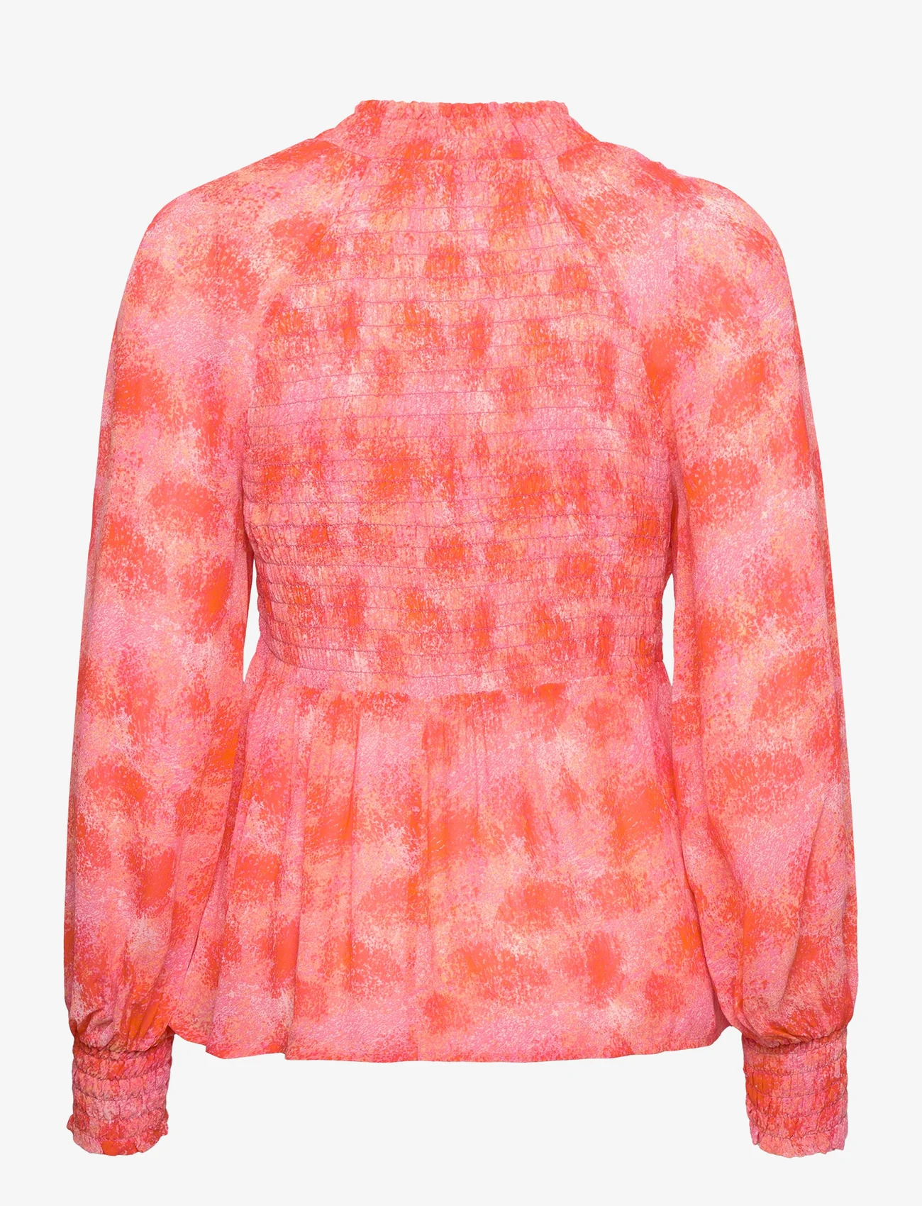 InWear - DavilaIW Blouse - long-sleeved blouses - pink dancing wall - 1