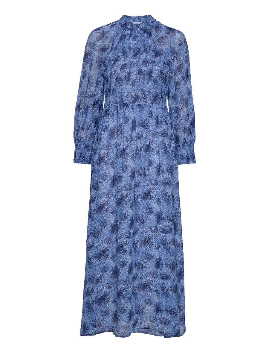 InWear - DavilaIW Long Dress - maxikleider - blue dancing wall - 1