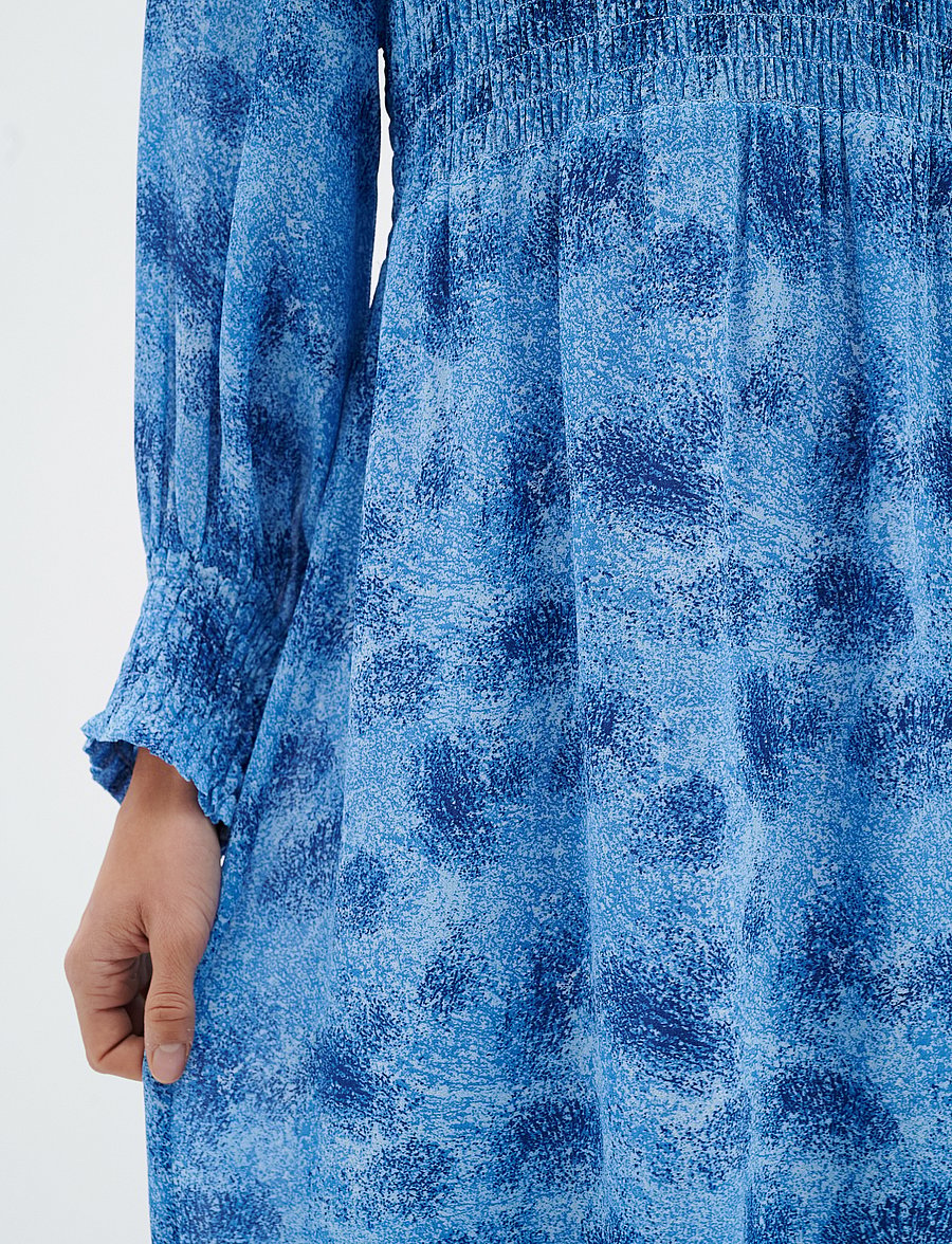 InWear - DavilaIW Long Dress - maxikleider - blue dancing wall - 5