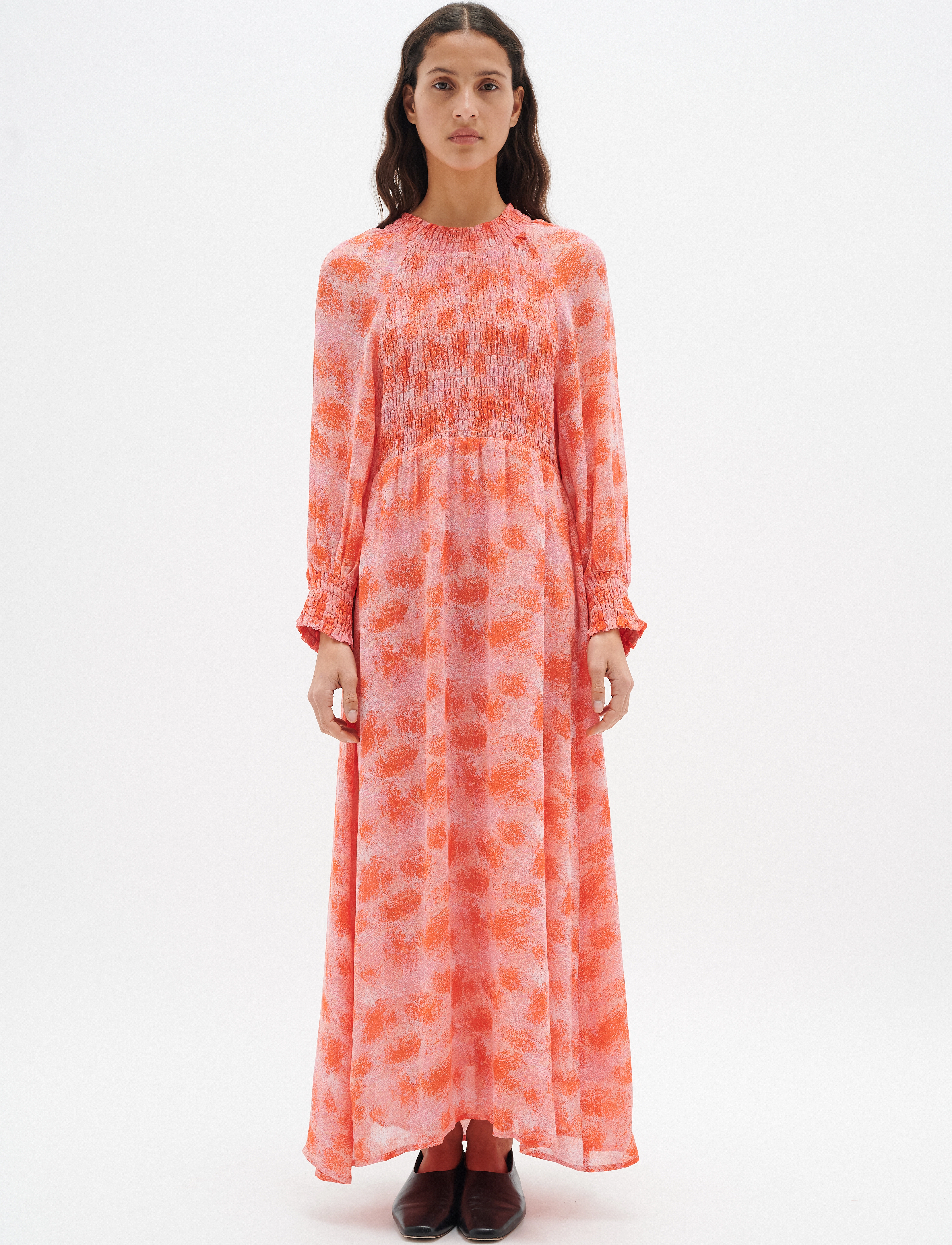 InWear - DavilaIW Long Dress - maxikleider - pink dancing wall - 3
