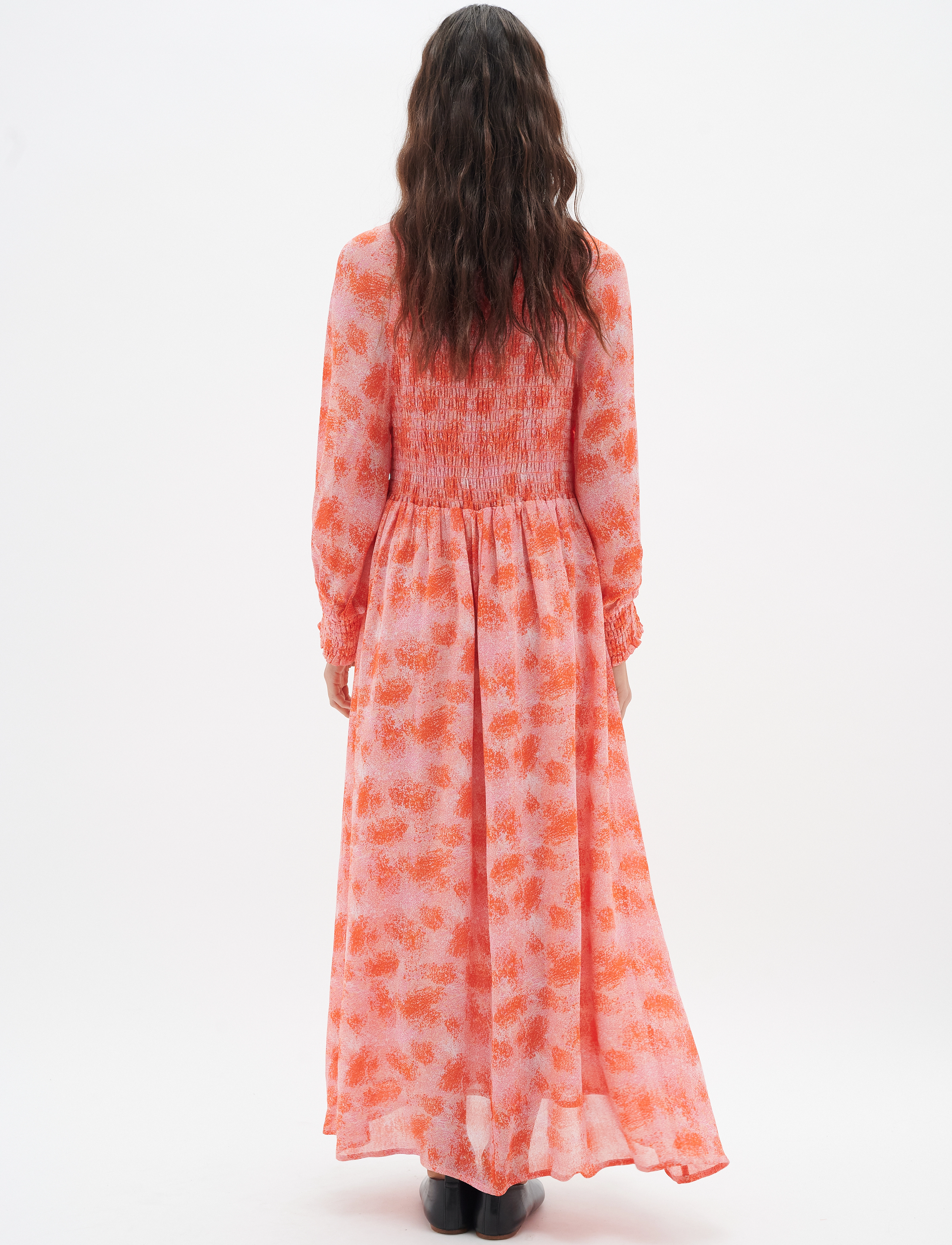 InWear - DavilaIW Long Dress - maxikleider - pink dancing wall - 4