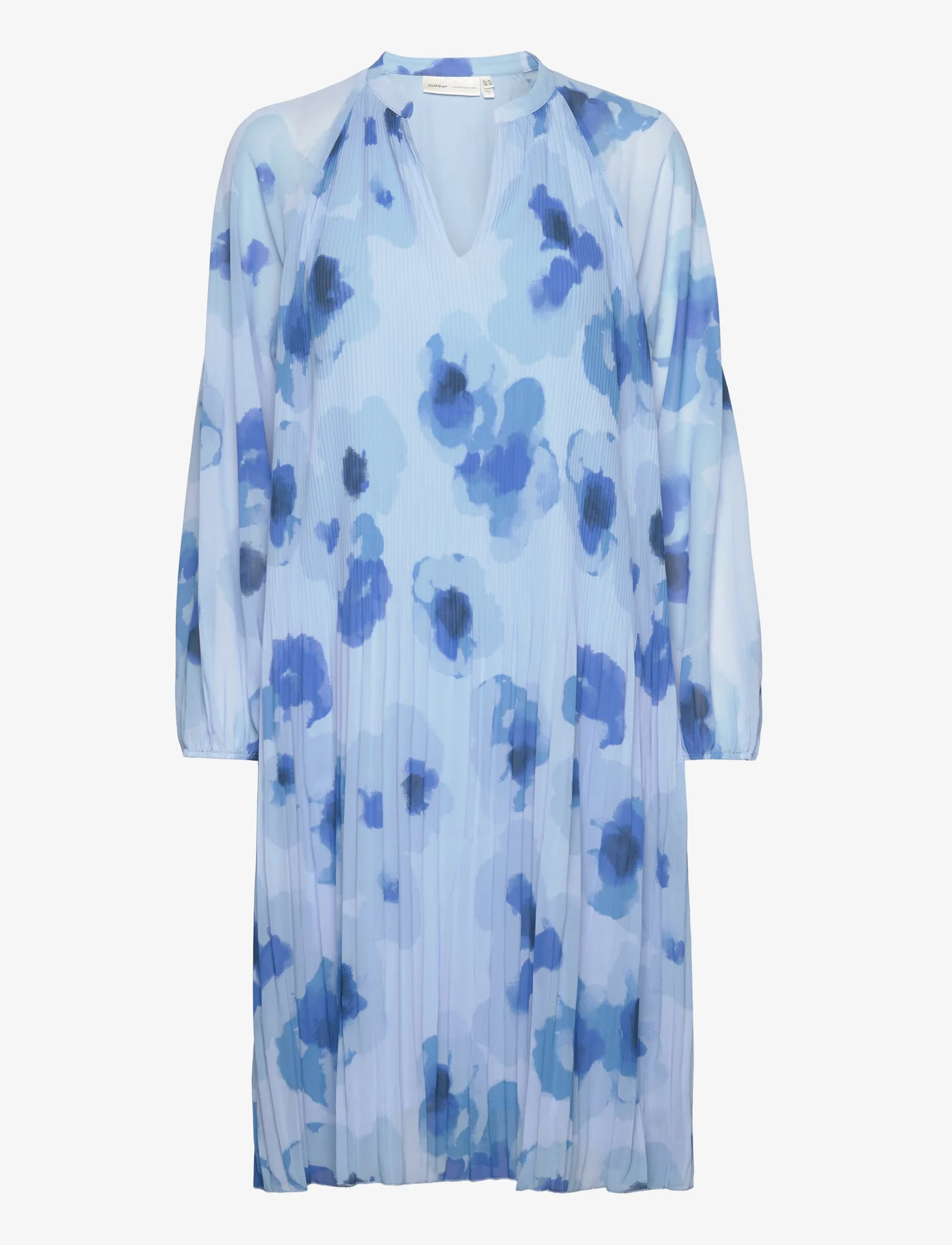 InWear - DesdraIW Short Dress - paitamekot - blue poetic flower - 0