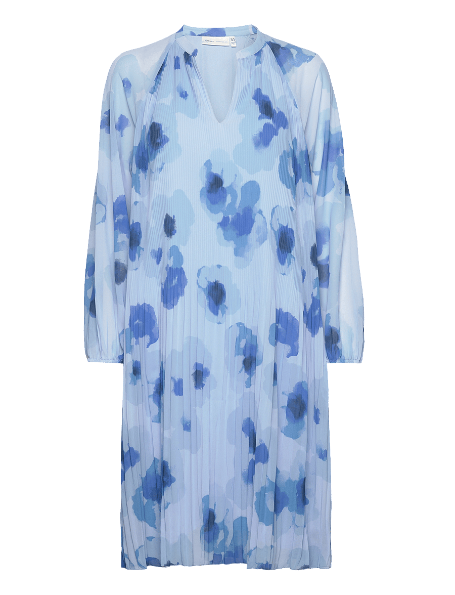 InWear - DesdraIW Short Dress - hemdkleider - blue poetic flower - 1